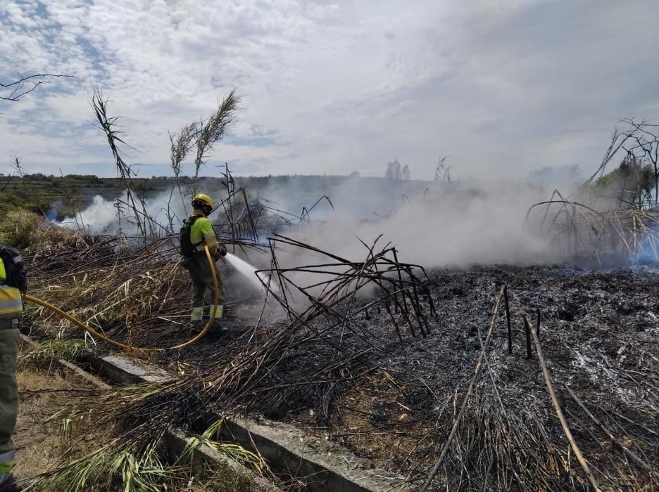 Nuevo incendio en Gata, el tercero desde el sábado