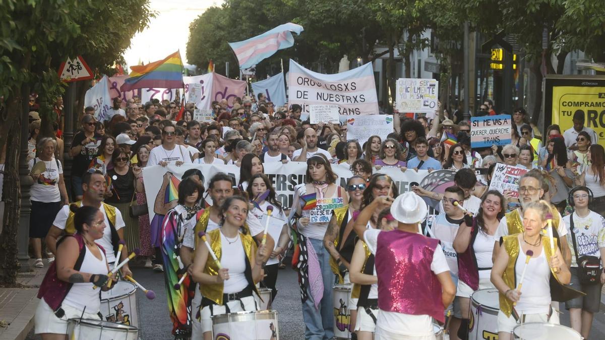 Marcha por el Día del Orgullo en Córdoba