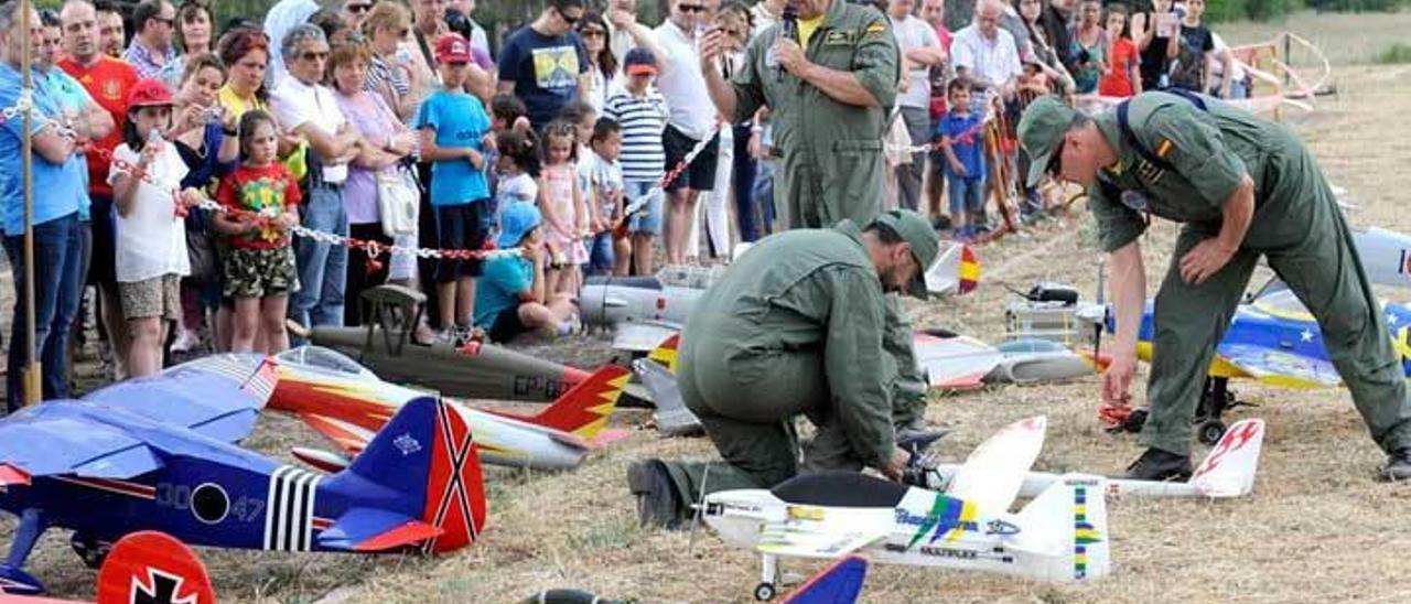 Una exhibición desarrollada por la patrulla en Valladolid.