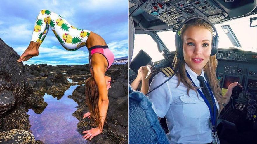 Malin Rydquist, la piloto yogui de Instagram