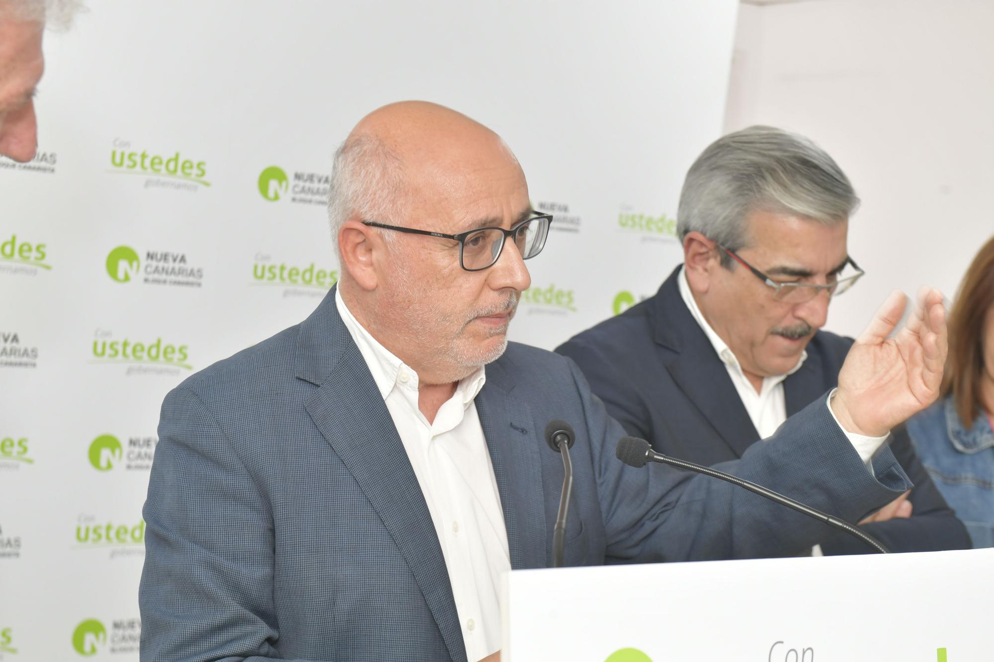 Noche electoral con Nueva Canarias