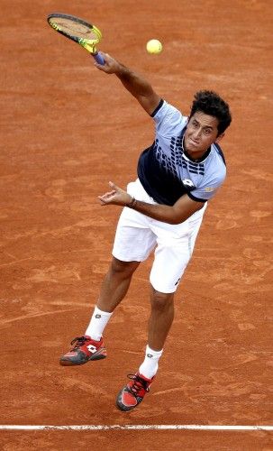 Imágenes del partido de segunda ronda entre Nadal y Almagro