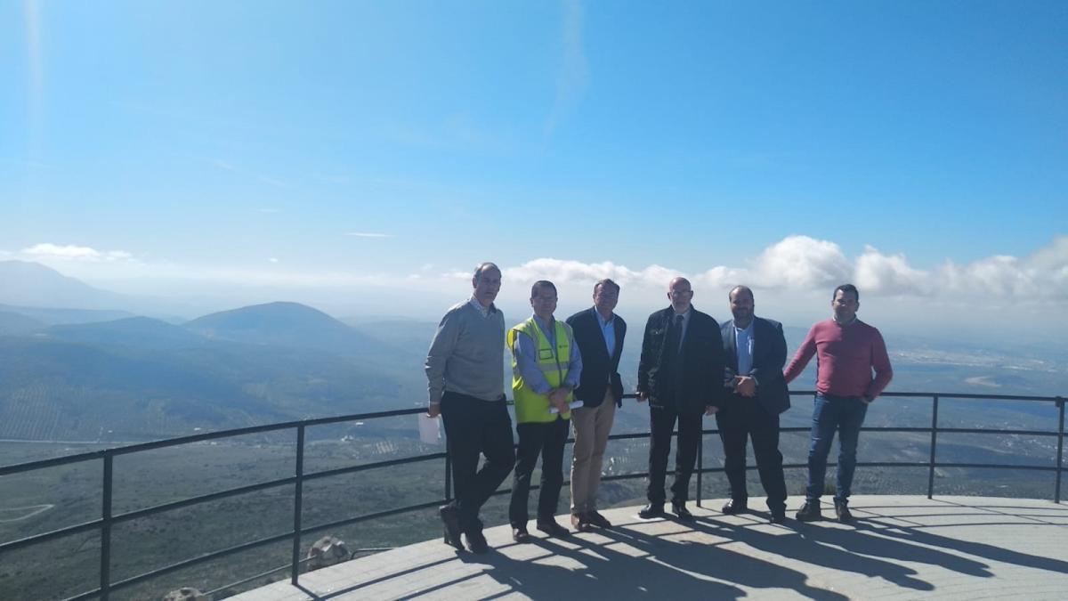 La Diputación mejora los accesos al santuario de la Virgen de la Sierra de Cabra y al Parque Natural