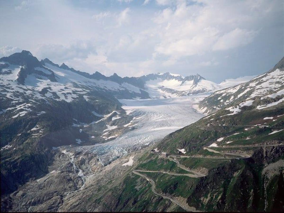 Glaciar del Ródano