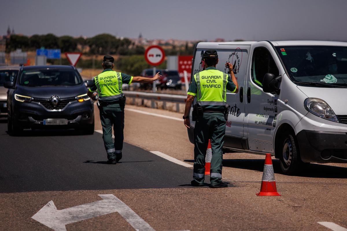 Efectivos de la Guardia Civil de Tráfico