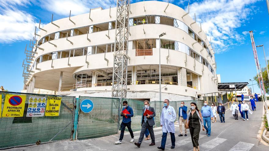 Urgencias del Doctor Balmis de Alicante duplica las camas con una obra de 7 millones de euros