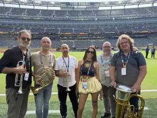La trastienda de la actuación de Spanish Brass en la final del Mundial: "Tom Cruise fue el más afable de todos"
