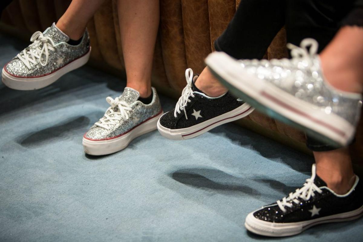 Chiara Ferragni crea las Converse con 'glitter' la fantasía del verano