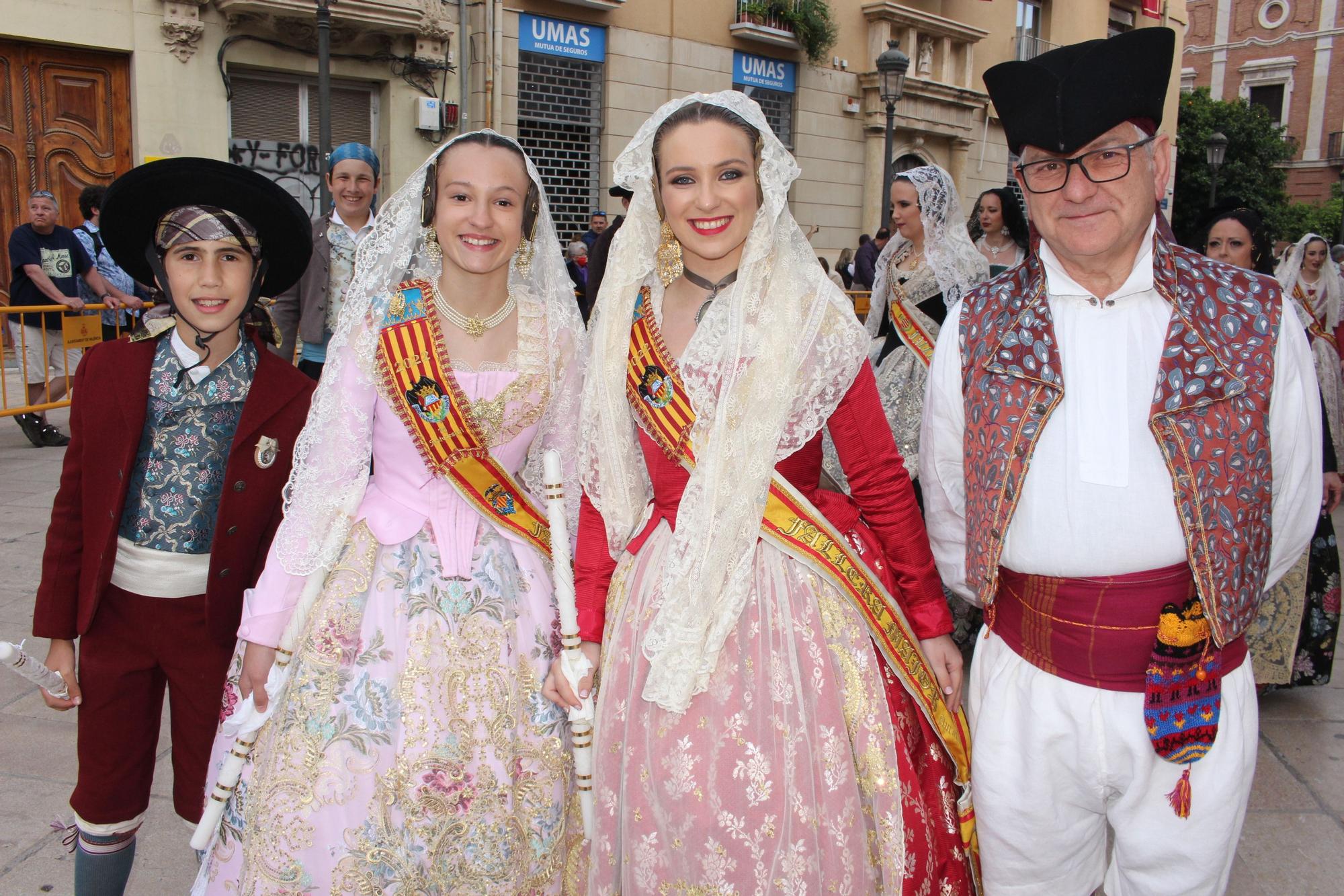 La fuerza de las Fallas en la Procesión de la Virgen (III)