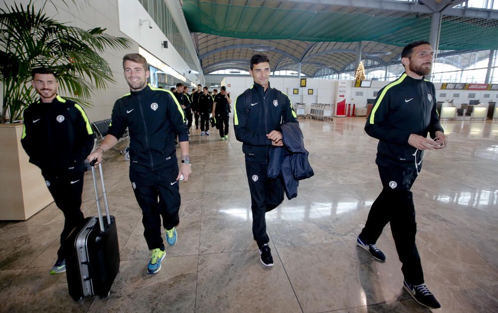 Salida del Hércules a Mallorca para romper su gafe