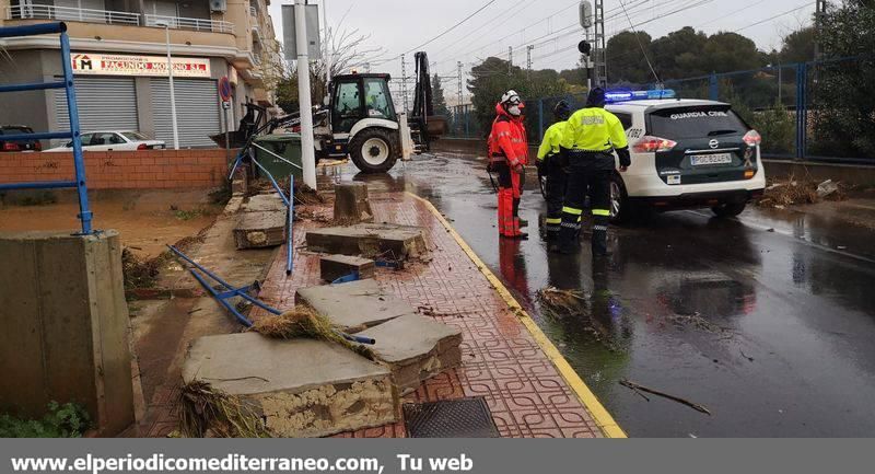 Aquí tienes las imágenes más espectaculares de la lluvia en Castellón