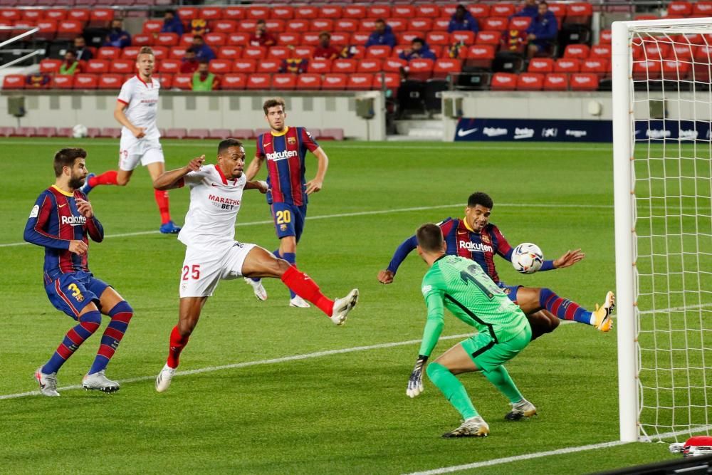 Barça - Sevilla, en imatges