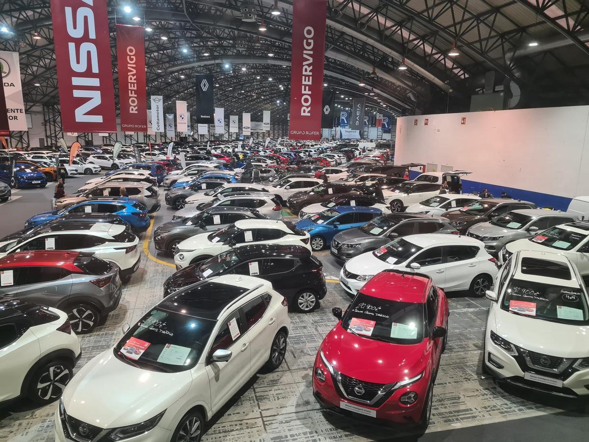 Feria del Coche de Ocasión en Vigo.