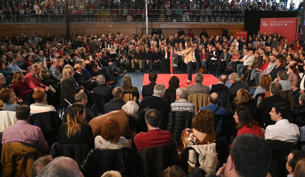 Mitin de Pedro Sánchez en A Coruña