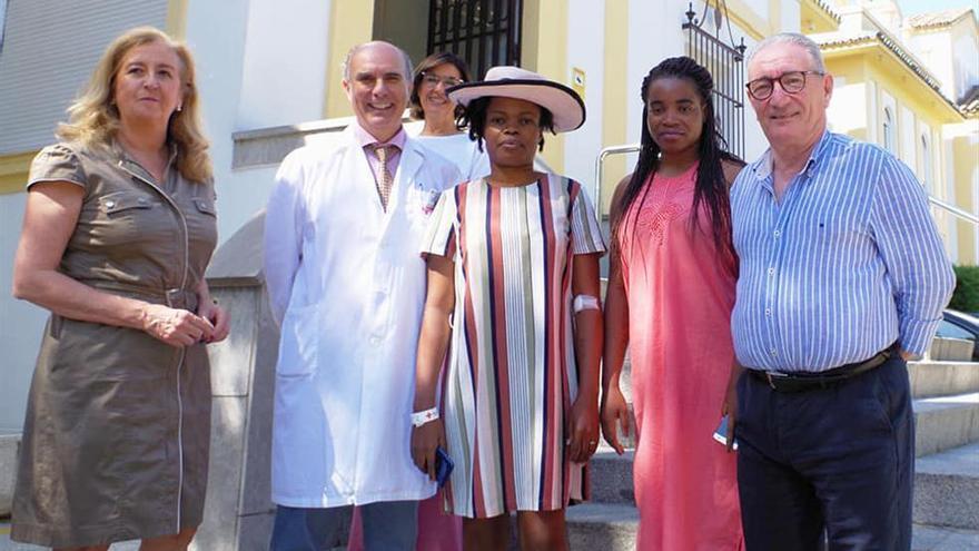 Operada con éxito de un tumor gracias al hospital Cruz Roja y fundación La Arruzafa