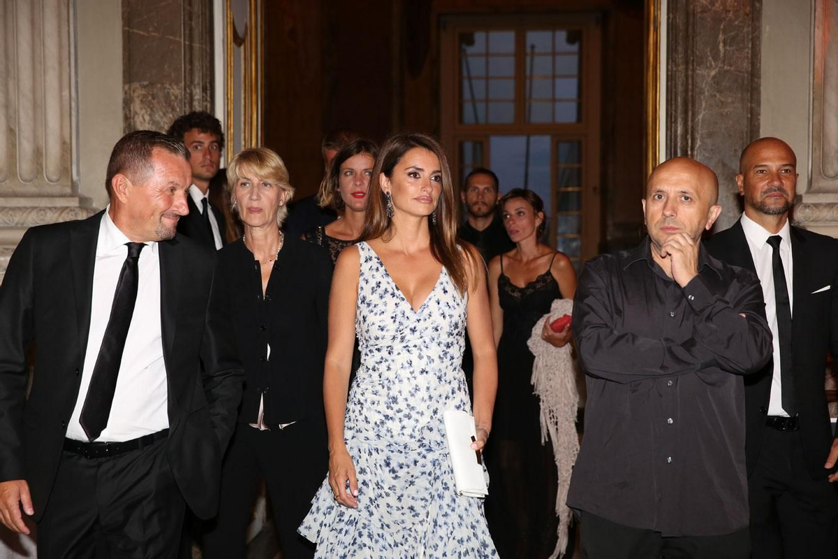 Penélope Cruz en la cena de gala de Carpisa en Napolés