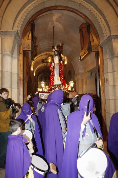 Procesión del Miércoles Santo en Gijón