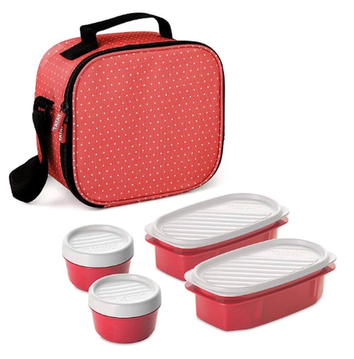 Bolsa sandwichera con 'tuppers'. (Precio: 14,49 euros)