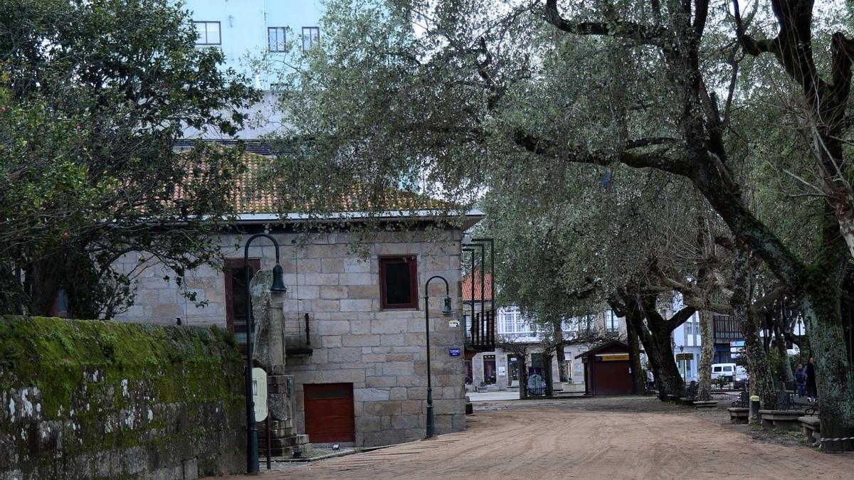 Fachada de la Casa da Calzada donde tendrá lugar el plenario.