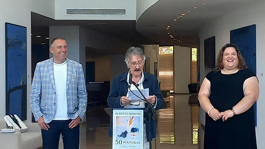 Altea rinde homenaje al pintor Alberto Romero con una gran exposición de su obra en el Palau Altea