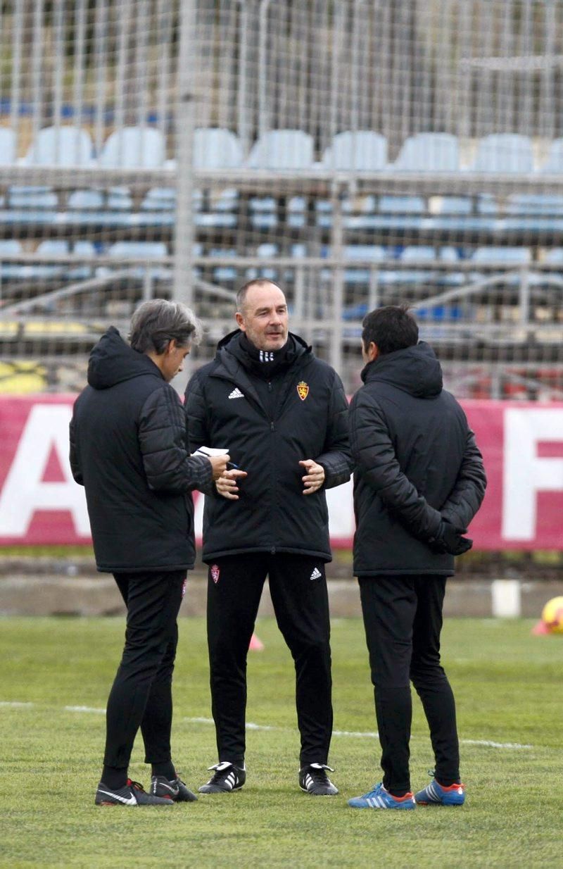 Entrenamiento del Real Zaragoza (22-1-2019)