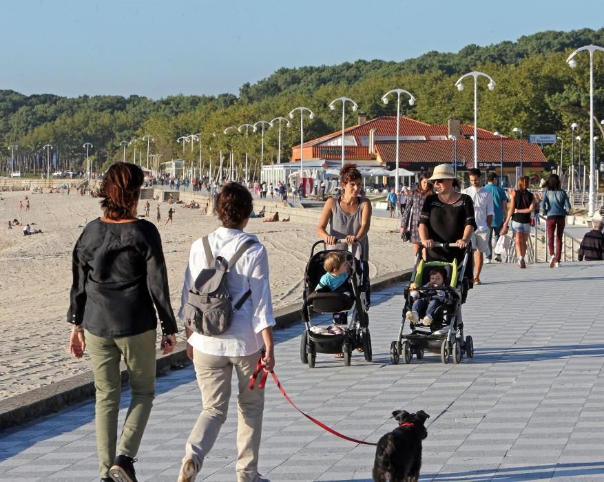 Otoño a 30 grados en las Rías Baixas