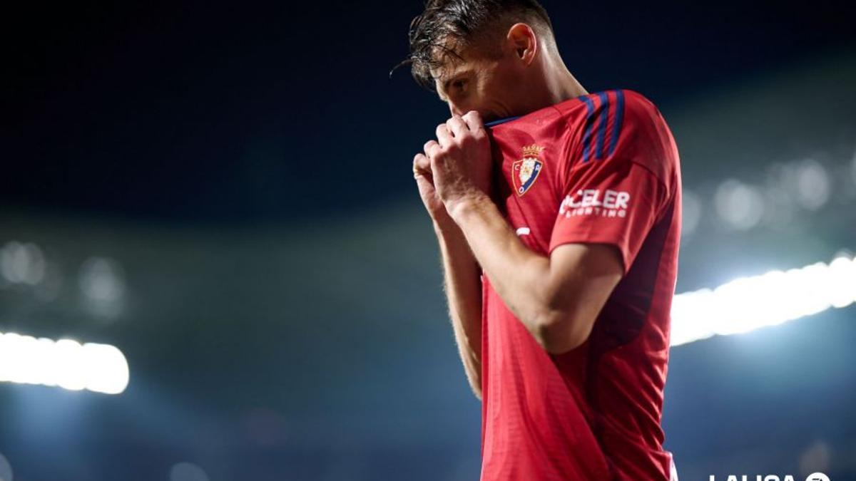 Budimir, goleador de Osasuna