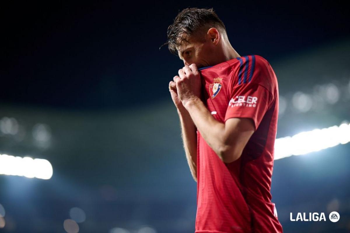 Budimir, goleador de Osasuna