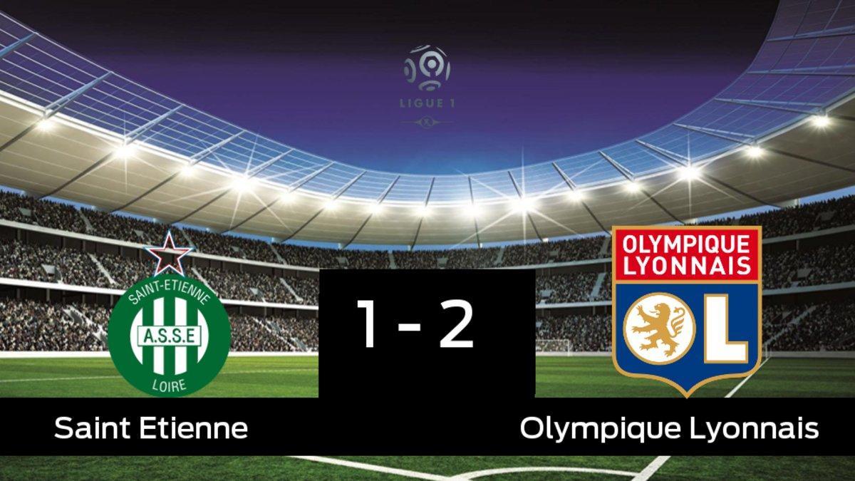 El Olympique Lyonnais ganó en casa del Saint Etienne