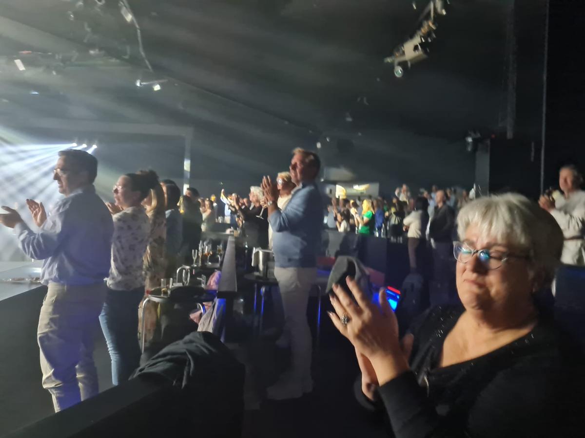 El público se marchó muy satisfecho del espectáculo que presenció en Son Amar