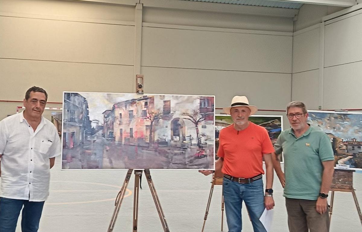 El primer premio fue otorgado al pintor Blai Tomás. | SERVICIO ESPECIAL