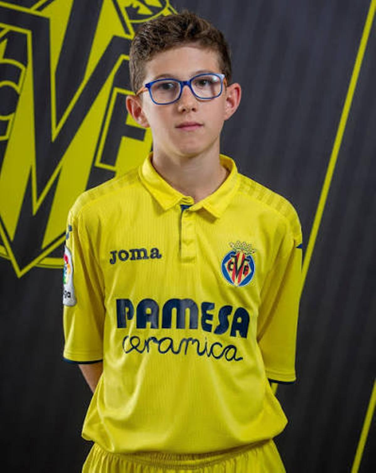 Pau Nvarro, de pequeñito.