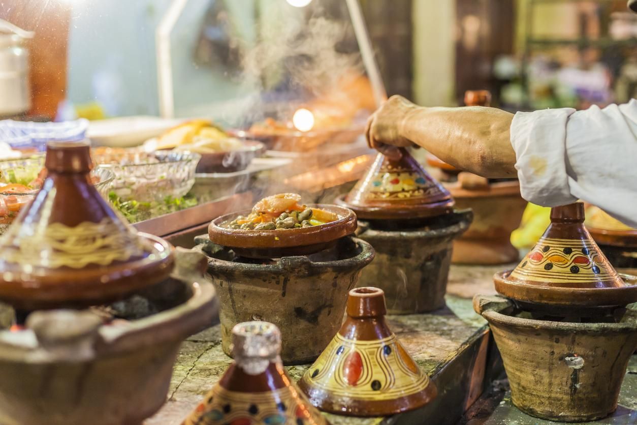 Tajines marroquíes en Fez