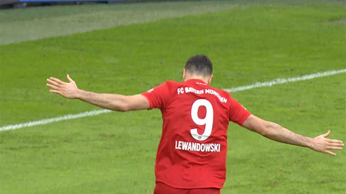 El gol con el que Lewandowski batió récords