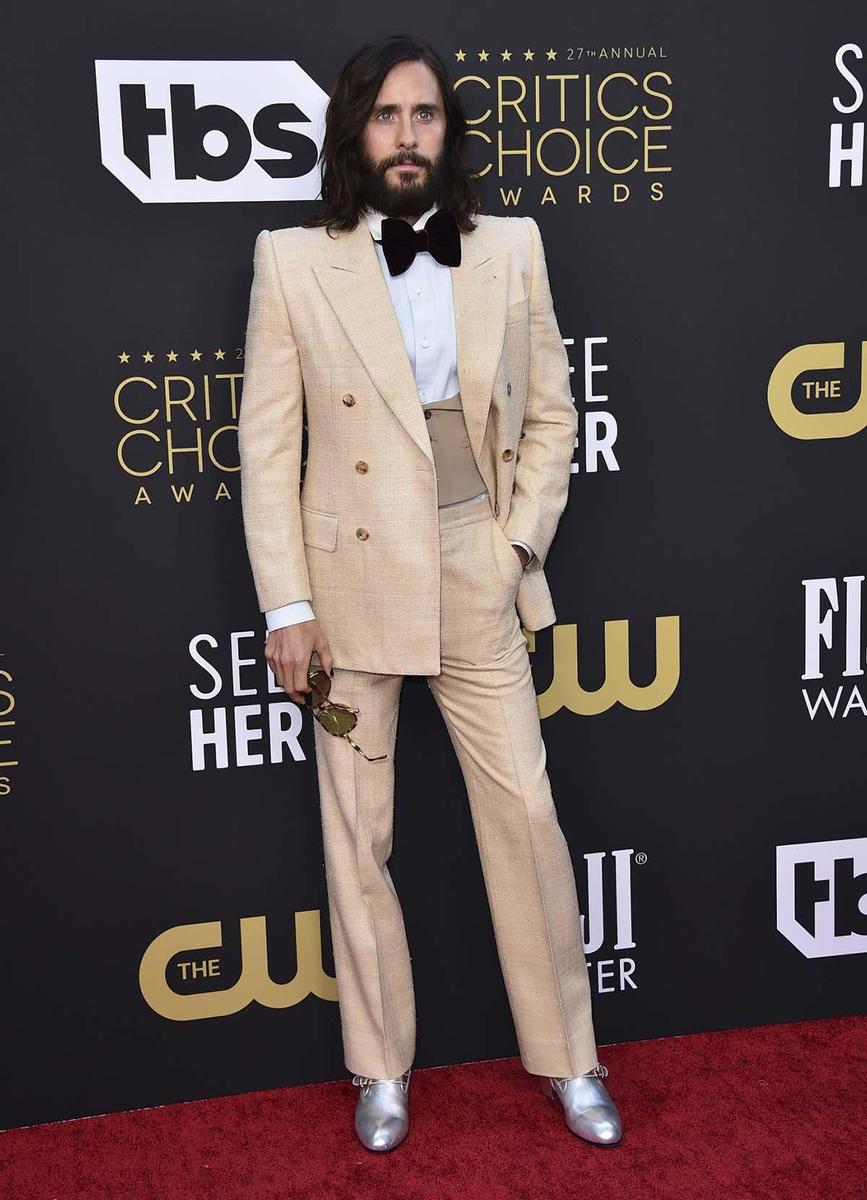 Jared Leto, siempre el hombre Gucci más elegante