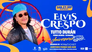 Elvis Crespo, el 'Rey del merengue', vuelve a Gran Canaria