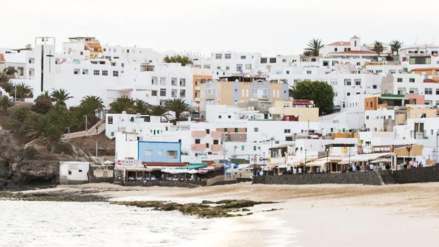 Localidad turística de Morro Jable, en el municipio de Pájara.