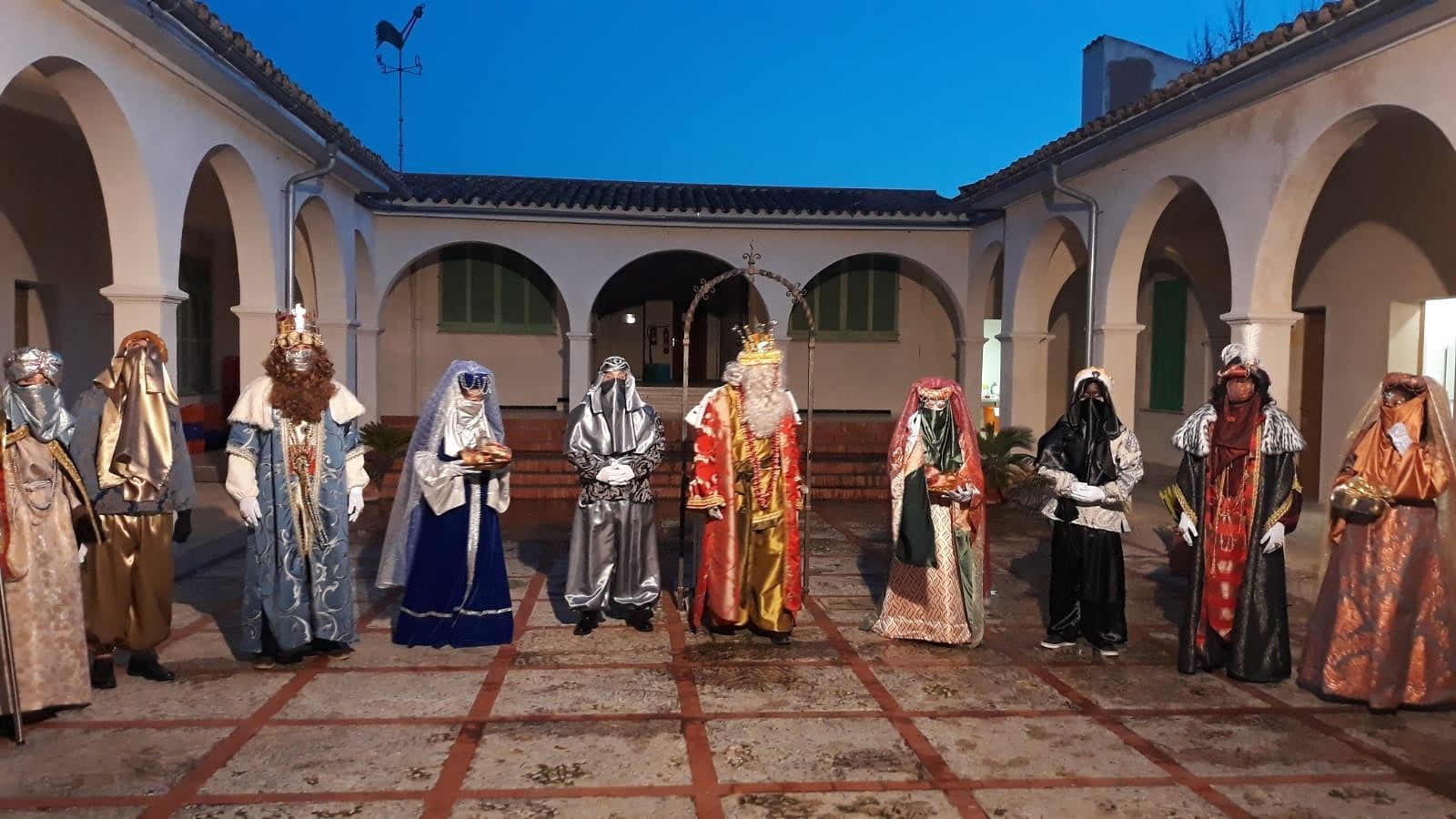 Ilusión desde las ventanas en la Part Forana