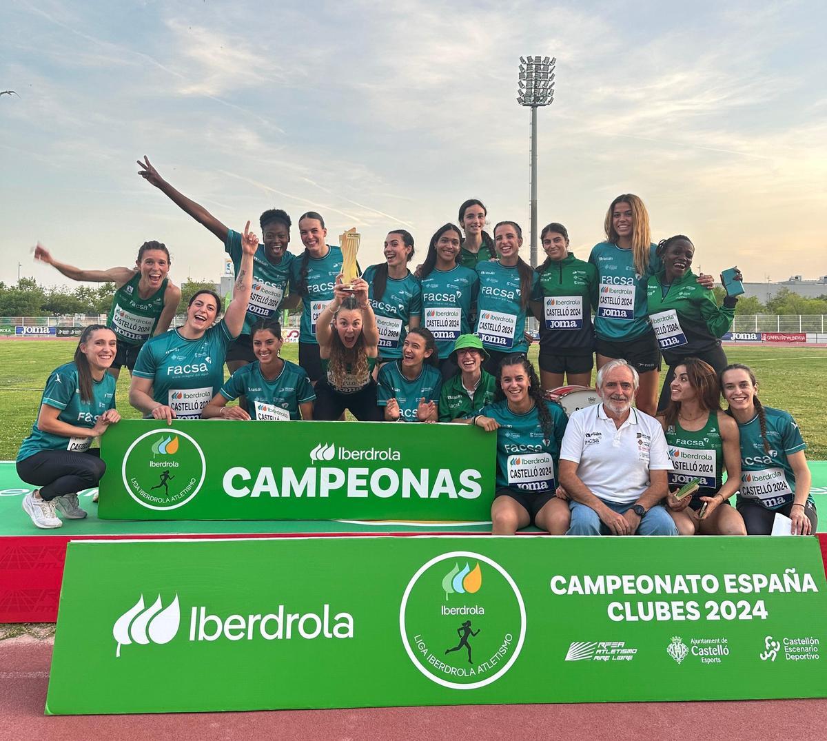 El Facsa-Playas de Castellón ha logrado romper en tres ocasiones la hegemonía del Valencia CA en la Liga de Clubes femenina