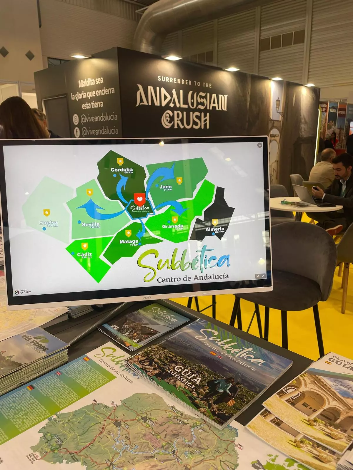 La Subbética despierta gran interés en Intur por su patrimonio histórico y su oferta de naturaleza