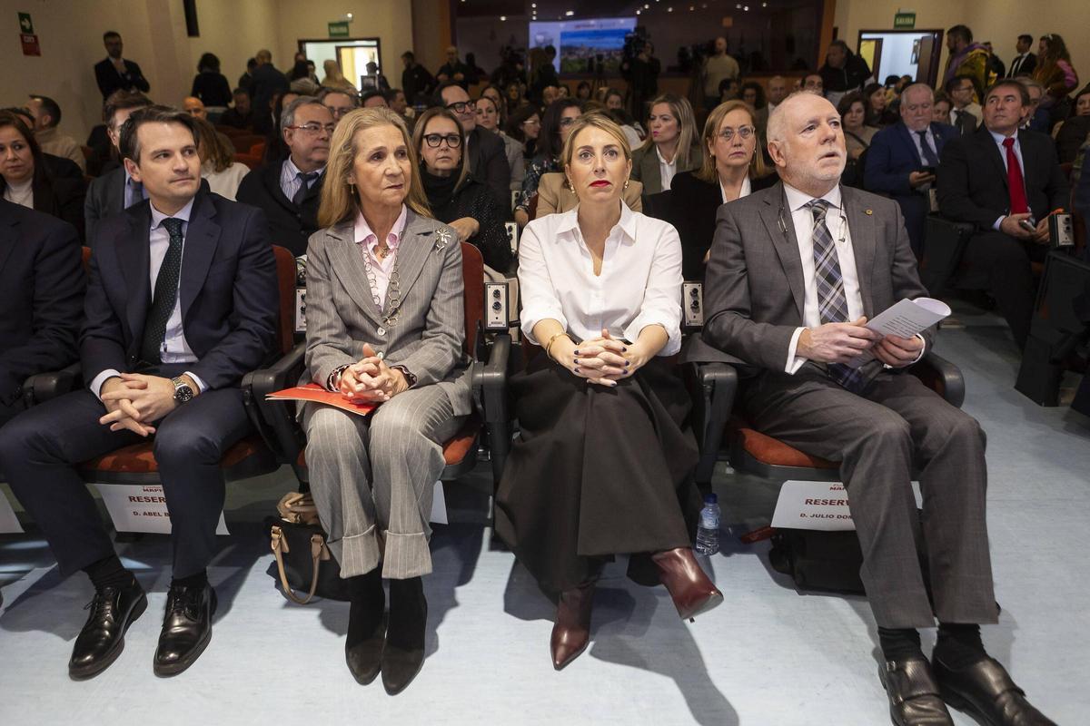 Visita de la Infanta Elena a Mérida