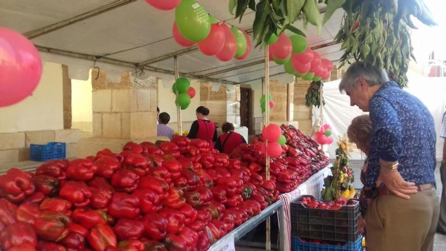 Uno de los puestos de la feria.