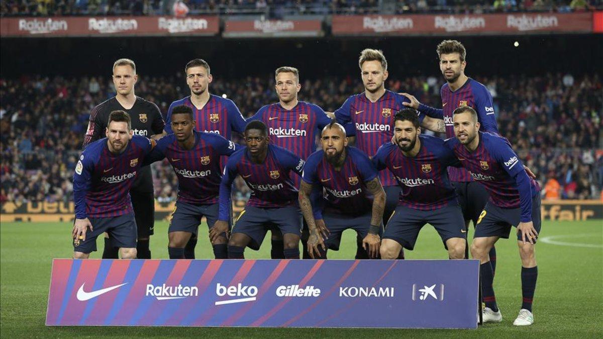 La alineación del Barça que se ha enfrentado a la Real Sociedad