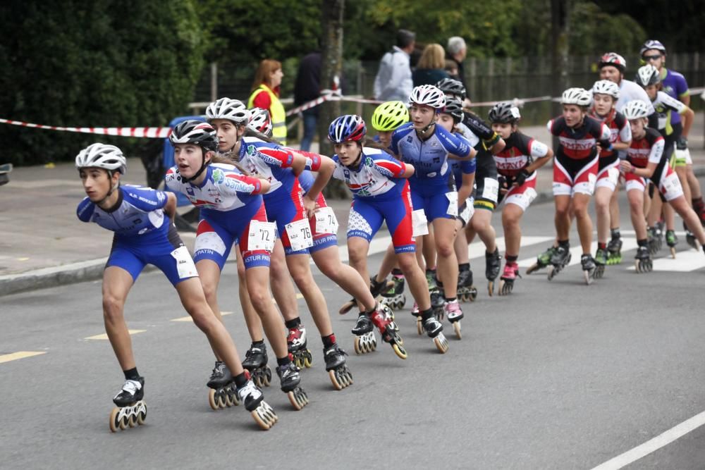 Campeonato de España de maratón de patinaje en Gijón