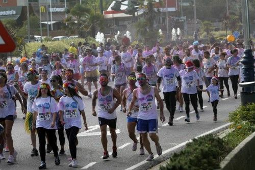 Samil se tiñe de múltiples colores con la Holi Run