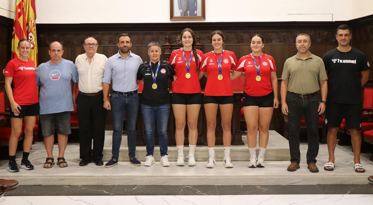 Recibimiento del ayuntamiento.