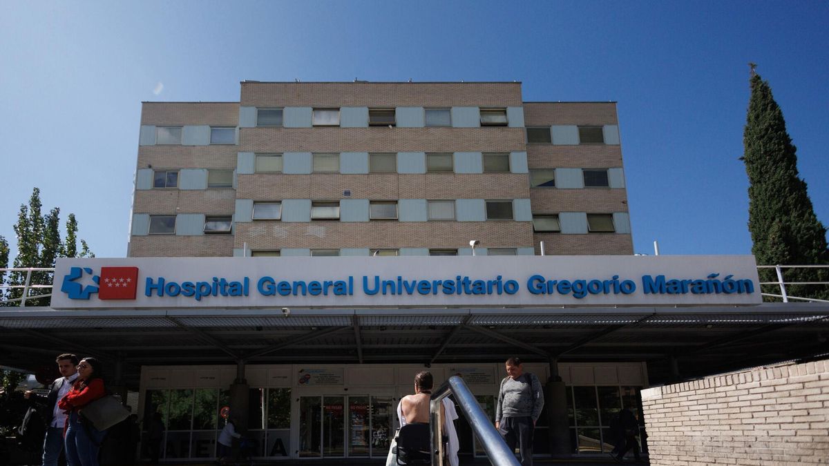 Entrada principal del Hospital Universitario Gregorio Marañón
