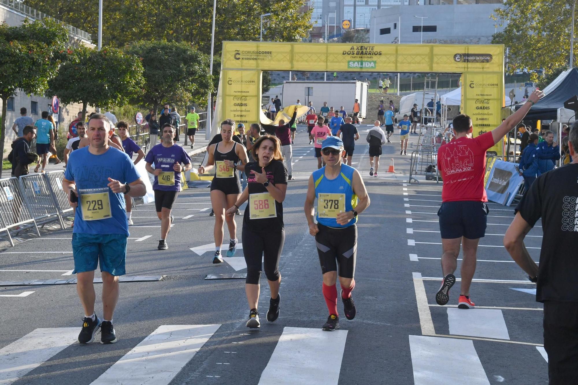 Más de mil corredores completan la carrera popular de Matogrande a Xuxán