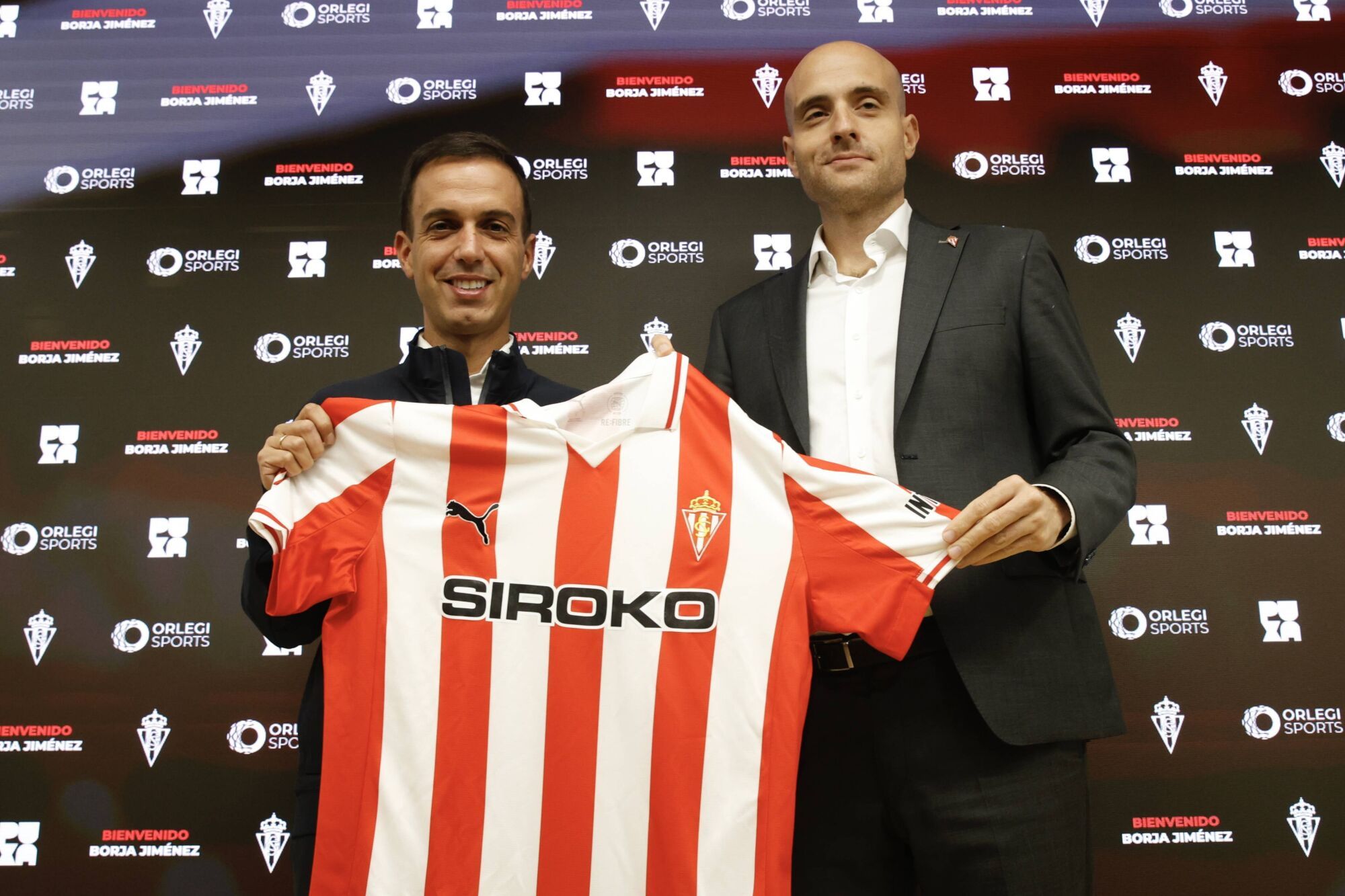 Así fue la presentación de Borja Jiménez como entrenador del Sporting