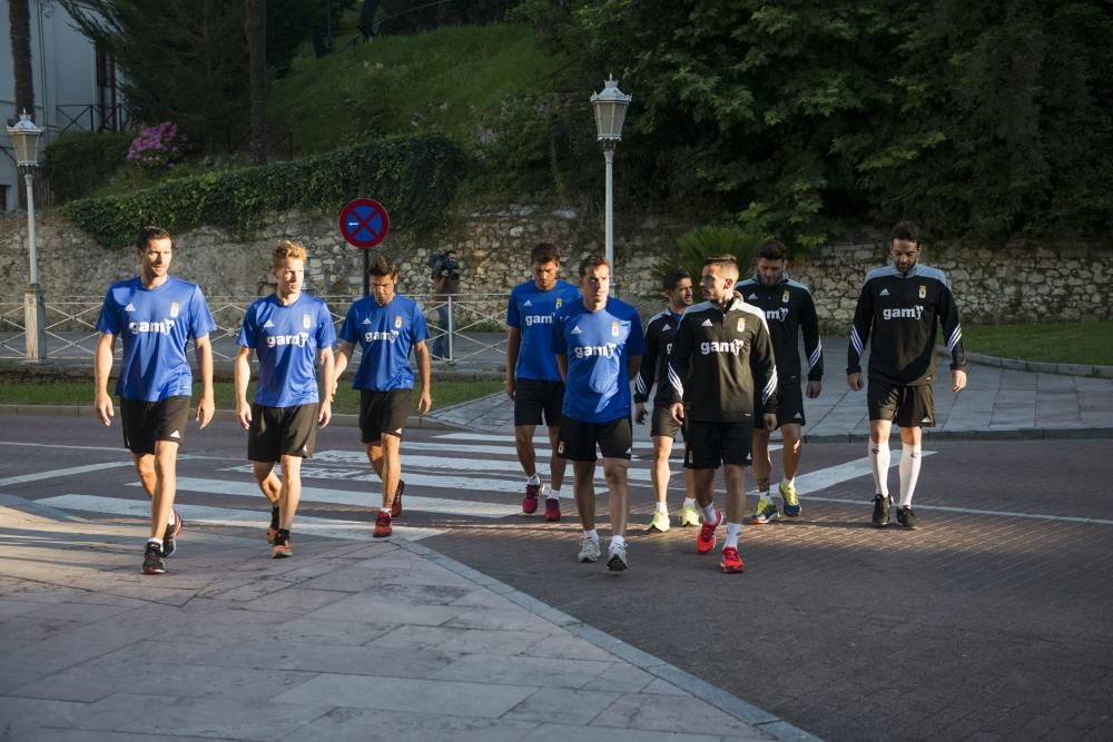 Entrenamiento del Real Oviedo